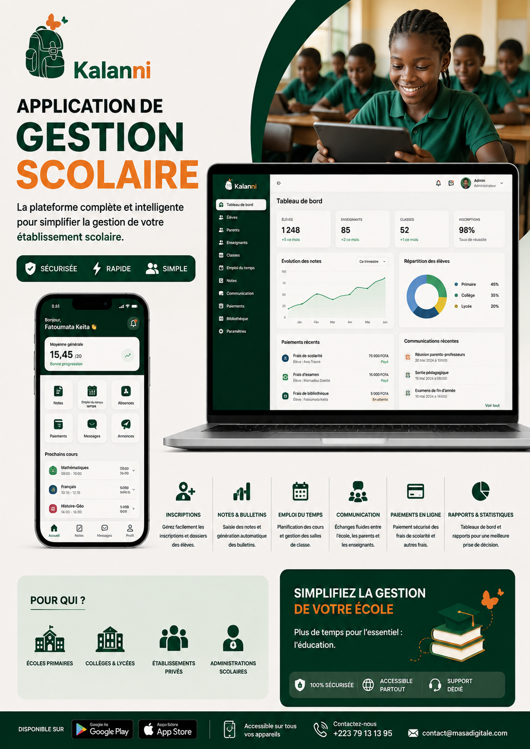 Application de Gestion Scolaire